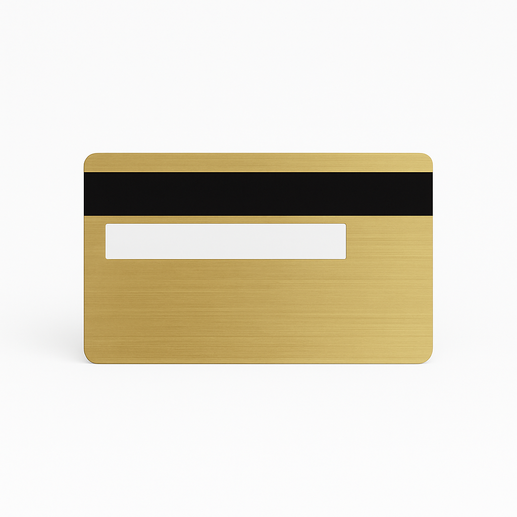CARTA DI CREDITO IN METALLO GOLD