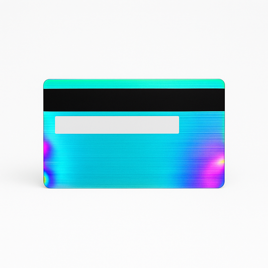 CARTA DI CREDITO IN METALLO RAIMBOW