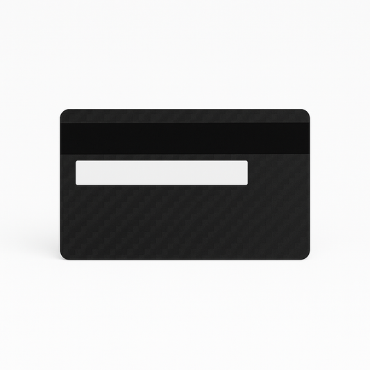 CARTA DI CREDITO IN METALLO CARBON (SMALL CHIP)