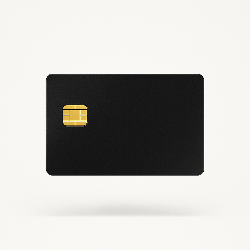 CARTA DI CREDITO IN METALLO BLACK
