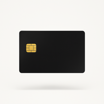 CARTA DI CREDITO IN METALLO BLACK